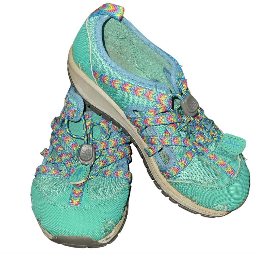 Chaco Teal Outcross Closed Toe Sandals 12